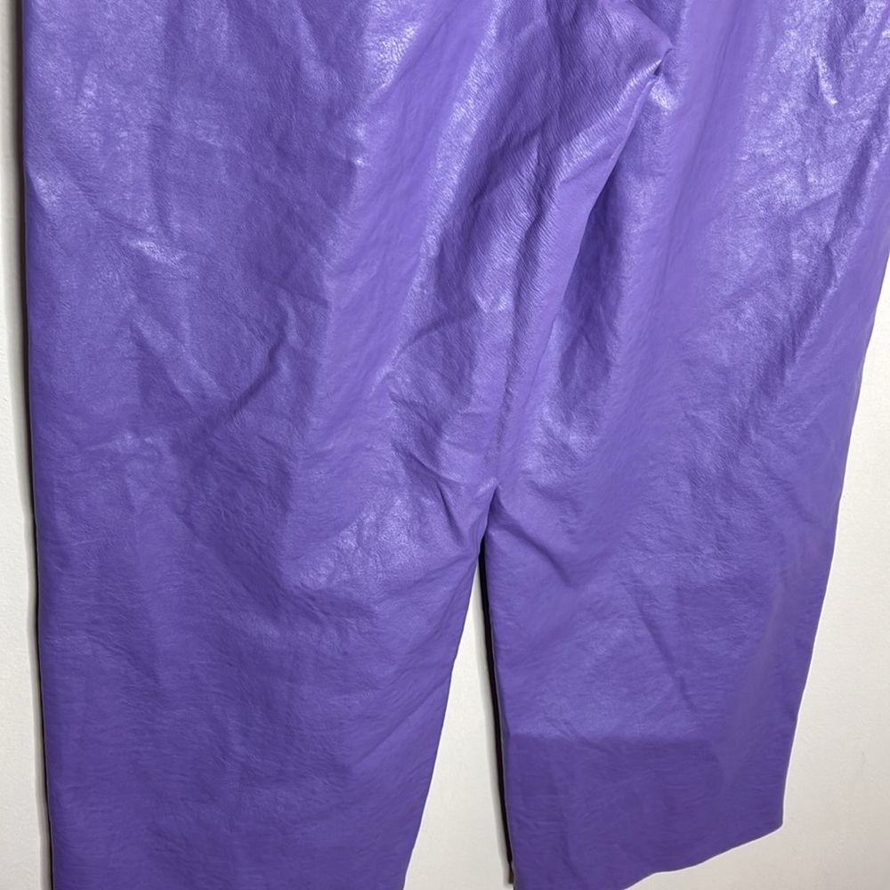 Beatrice B‎ Violet Wax Coated Pant - Picture 9 of 11